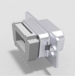 Złącze męskie D-Sub Deltron Connectors DTS25PFC/2, rzędy: 2, styki: 25, 180 °, 1 szt.