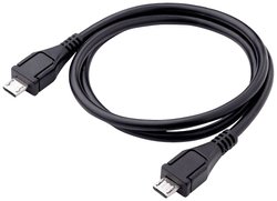 Kabel USB Akyga, Złącze męskie USB Micro-B, Złącze męskie USB Micro-B, 0.60 m
