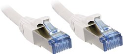 Kabel LAN LINDY 47191, 1 szt., RJ45, CAT 6a, S/FTP, 0.50 m, biały