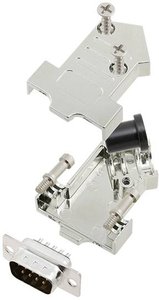 Zestaw listew męskich D-Sub TRU COMPONENTS TCD45NT09MDBPK 7708776, rzędy: 2, styki: 9, 45 °, 1 szt.