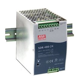 Zasilacz na szynę DIN Mean Well SDR-480-24, 24 V/DC, 20 A, 480 W
