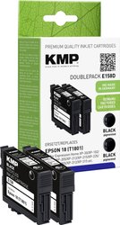 Dwupak wkładów atramentowych KMP E158D Czarny 1622,4821 atrament KMP E158D 1622,4821, 1 zest.