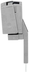 do maks. 2,5 mm² do beznarzędziowego montażu, szara WAGO 2009-182 Odgałęźnik pomiarowy