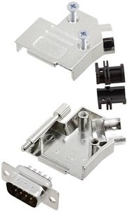 Zestaw listew męskich D-Sub TRU COMPONENTS TCD45ZK09DMPK 7708768, rzędy: 2, styki: 9, 45 °, 1 szt.