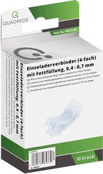 Quadrios 1905C138 Złącze jednożyłowe, PIN: 4, 10 szt.