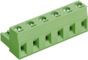 Obudowa złącza pin żeńskiego na kabel PTR 50960050021E, Ilość pinów 5, Wymiary siatki: 7.62 mm, 1 szt.
