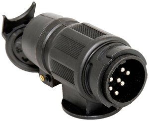 Krótki adapter 13/7-pin HP Autozubehör 28549, (D x S) 10.05 cm x 6 cm