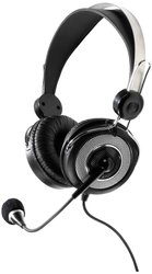 Vivanco Retro stereofoniczny zestaw słuchawkowy nauszny z regulacją głośności Zestaw słuchawkowy On Ear Vivanco IT-HS RET RC 36652 Stereo czarny