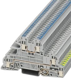 Zacisk instalacyjny wielopoziomowy Phoenix Contact UTI 2,5-PE/L/N, 3076030