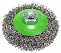 Bosch Accessories Szczotka stożkowa, nierdzewna 100 mm, 0,35 mm, 12500 U/ min, 14 2608622108 1 szt.