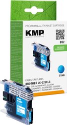 KMP Tusz Zamiennik Brother LC-225XLC Cyjan  atrament KMP B52 1530,0003, 1 szt.
