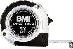 Kieszonkowa taśma miernicza BMI twoComp-CHROM długość 8 m. Taśma miernicza BMI  475841221