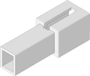 Vogt Verbindungstechnik 3931z1pa Tuleja izolacyjna biały 0.50 mm² 1 mm² 1 szt.