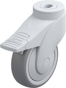 Kółko Blickle LWG-TPA 101K-11-FI-FK, średnica 100 mm, hamulec, poliamid, guma