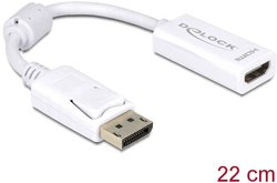 Przejściówka, adapter DisplayPort, HDMI Delock 61767 DELOCK Adapter Displayport-St > HDMI-Bu, [1x złącze męskie DisplayPort - 1x złącze żeńskie HDMI]