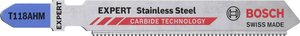 Brzeszczot EXPERT 'Stainless Steel' T 118 AHM, 3 sztuki Bosch Accessories EXPERT Stainless Steel 2608900561 3 szt.