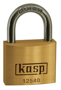 Kłódka Kasp K12530A6 30 mm Samozatrzaskowa z zamkiem kluczykowym
