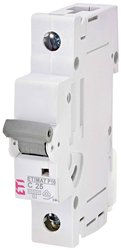 Wyłącznik automatyczny ETI 166951, 1 styk, 25 A