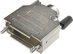 Obudowa złącza D-SUB TRU COMPONENTS TC-AMET-09 RS-203 1586443, 180 °, 1 szt.