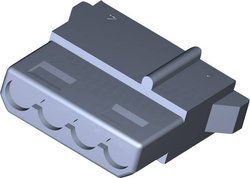 Obudowa złącza pin żeńskiego na kabel TE Connectivity 1-480424-0 1-480424-0, wire-to-board, piny: 4, 1 szt.