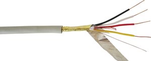 Kabel telefoniczny VOKA Kabelwerk 100819-00-100, 300 V, 12 x 7.60 mm, 100 m
