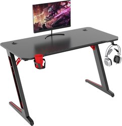 Biurko gamingowe 120cm BASIC-BALDER-BK czerwone Stół dla graczy Berserker Gaming BALDER