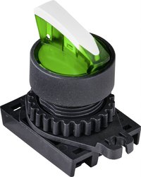 Przełącznik wyboru TRU COMPONENTS S2SRN-L3AG zielony 1 x 90 ° 1 szt.