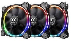 Thermaltake Riing 12 RGB Sync 3 Pack Wentylator do obudowy PC czarny, rgb (S x W x G) 120 x 120 x 25 mm z podświetleniem LED