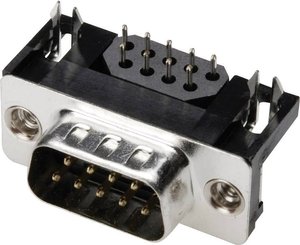 Listwa męska D-Sub TRU COMPONENTS TC-A-DS 15 A/KG-F-203 1586495, styki: 15, 1 szt.