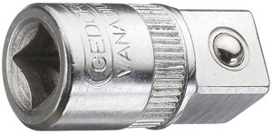 Przejściówka do nasadek Gedore 2030 6170080   Pasuje do łba o kształcie 1/4'' (6.3 mm) 1 szt.
