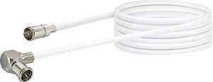 Kabel Anteny, Schwaiger MMC30 052 MMC30 052, [1x szybkozłączka F - 1x wtyczka Mini-DAT], 90 dB, 3.00 m, biały