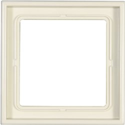Ramka Jung LS981W kremowo-biały