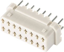 Złącze żeńskie proste 2X4 -pin, RM 1,25 JST 08R-JED