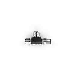 Adapter T typu ATS-M12/4-M12/8 do podłączenia szeregowego czujników bezpieczeństwa RFID SRF Adapter Bernstein ATS-M12/4-M12/8   1 szt.
