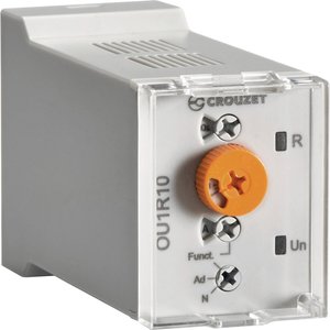 Syr-Line, zegar wtykowy, wielofunkcyjny, wyjście 1x10A, 12-240 VAC, 8 pinów Przekaźnik czasowy Crouzet OU1R10MV1, 1 szt.