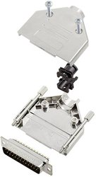 Zestaw listew męskich D-Sub TRU COMPONENTS TCDTPKM25DBPK 7708780, rzędy: 2, styki: 25, 180 °, 1 szt.