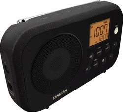 Radio Sangean PR-D12 BT MW, UKW  czarny