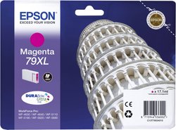 Epson atrament T7903, 79XL tusz oryginalny  Magenta C13T79034010