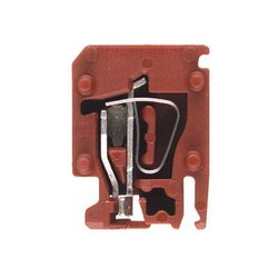 Seria Z, Złącze wtykowe, Przekrój pomiarowy: 1.5 mm²,, złącze sprężynowe, Wemid, brązowy, ZVL 1.5 BR Weidmüller 1650370000-100 Zawartość: 100 szt.
