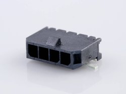 Listwa kołkowa, męska, do wbudowania, standardowa Molex MOL Power & Signal Sol. 436500412, piny: 4, 8.5 A, 1 szt.