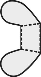 Nakrętka motylkowa Toolcraft, M3, DIN 315, 100 szt.