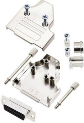 Zestaw listew żeńskich D-Sub TRU COMPONENTS TCMHDM3515DMSK 7708660, rzędy: 2, styki: 15, 35 °, 1 szt.