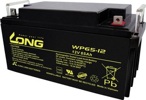 Akumulator ołowiowy Long WP65-12 WP65-12, AGM, 12 V, 65 Ah