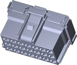 Obudowa złącza pin żeńskiego na kabel TE Connectivity MCP 6-968975-1, automotive, piny: 21, 24 A, 1 szt.