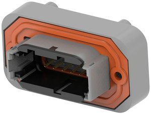 Obudowa złącza pin męskiego na PCB TE Connectivity DTM13-12PB, piny: 12, 1 szt.