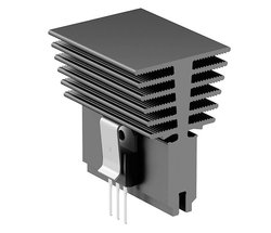 Fischer Elektronik wytłaczany radiator do zespołu sprężyn ustalających SK 641 50 SA Radiator żeberkowy Fischer Elektronik SK 641 50 SA 5.9 K/W