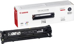 Toner Canon 716BK, 1980B002, oryginalny, czarny