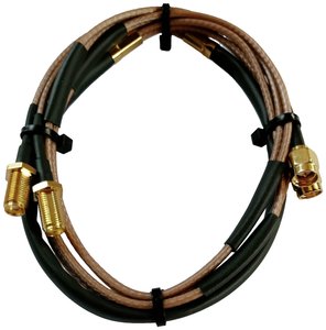 Wittenberg Antennen 1 m Przepustowość okien Złącze SMA, Gniazdo SMA WFD 2 Duo