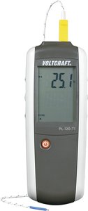 Termometr typu K, J VOLTCRAFT PL-120 T1, -200 - +1372 °C