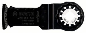 Brzeszczot BIM do cięcia wgłębnego AIZ 32 APB Starlock, drewna i metalu, 50 x 32 mm Ostrze do multinarzędzia Bosch Accessories AIZ 28 EB 2609256945  1 szt.